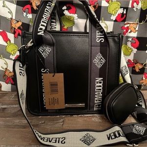 Steve Madden BWEBBERP Webber Satchel BLACK